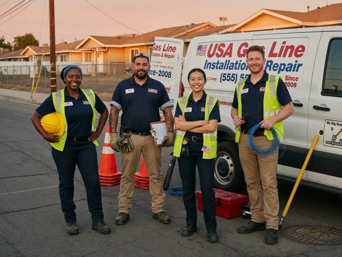 Gas Line Installation company in Davenport, VA